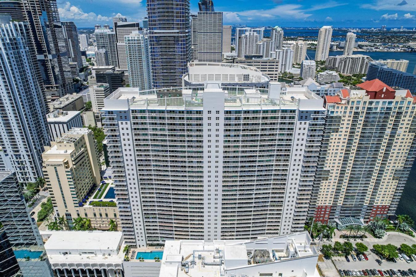 Spacious 2 Bed Unit In Brickell With Free Parking Miami Kültér fotó